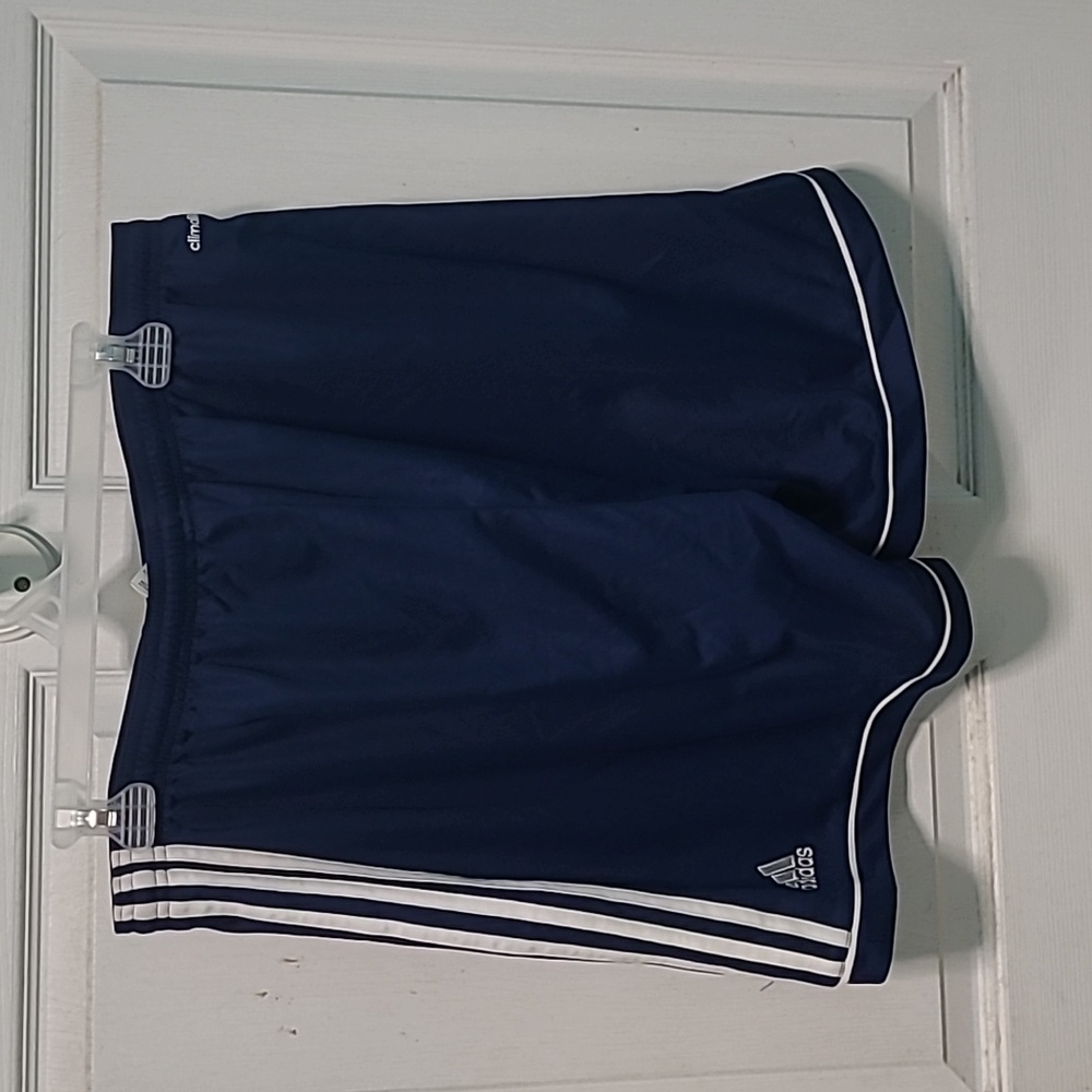 Adidas navy blue shorts size XL